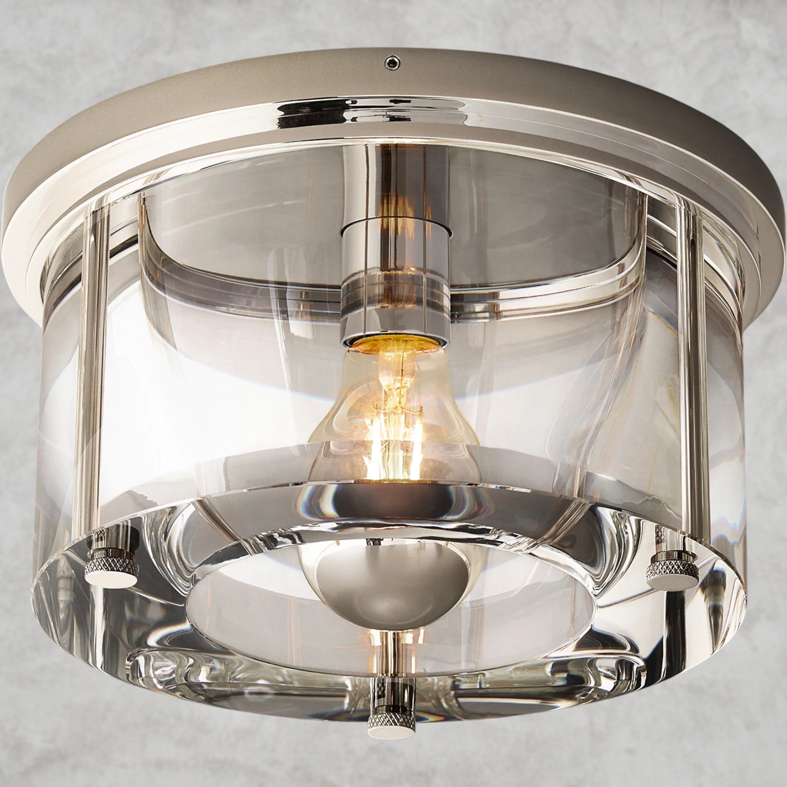 Savile Round Flushmount 10