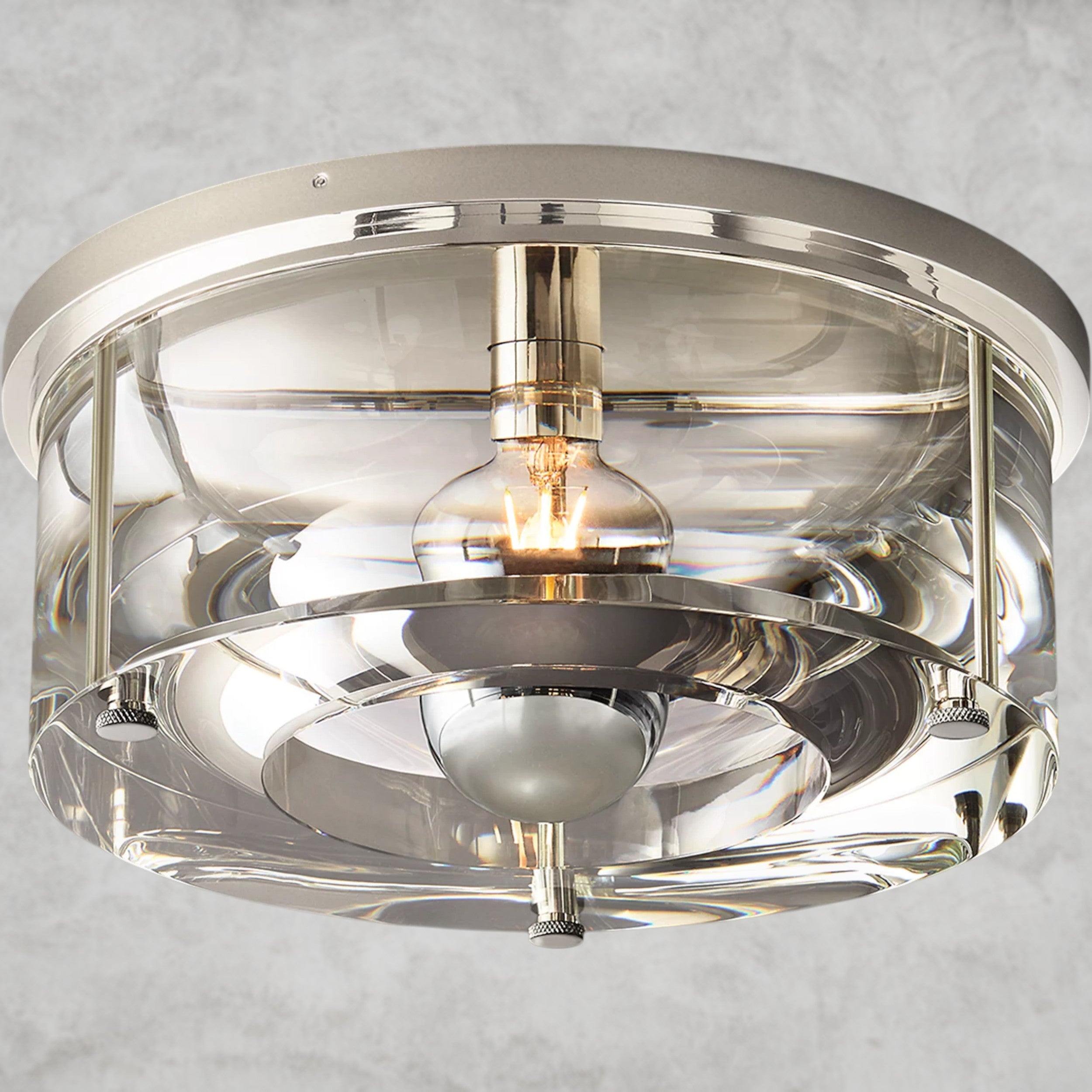 Savile Round Flushmount 10