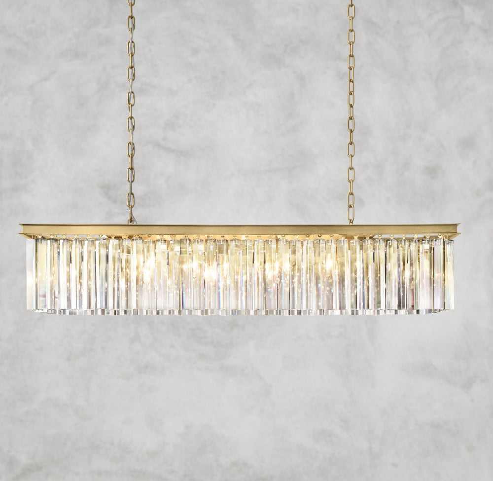Rhys Rectangular Chandelier 49", 60"
