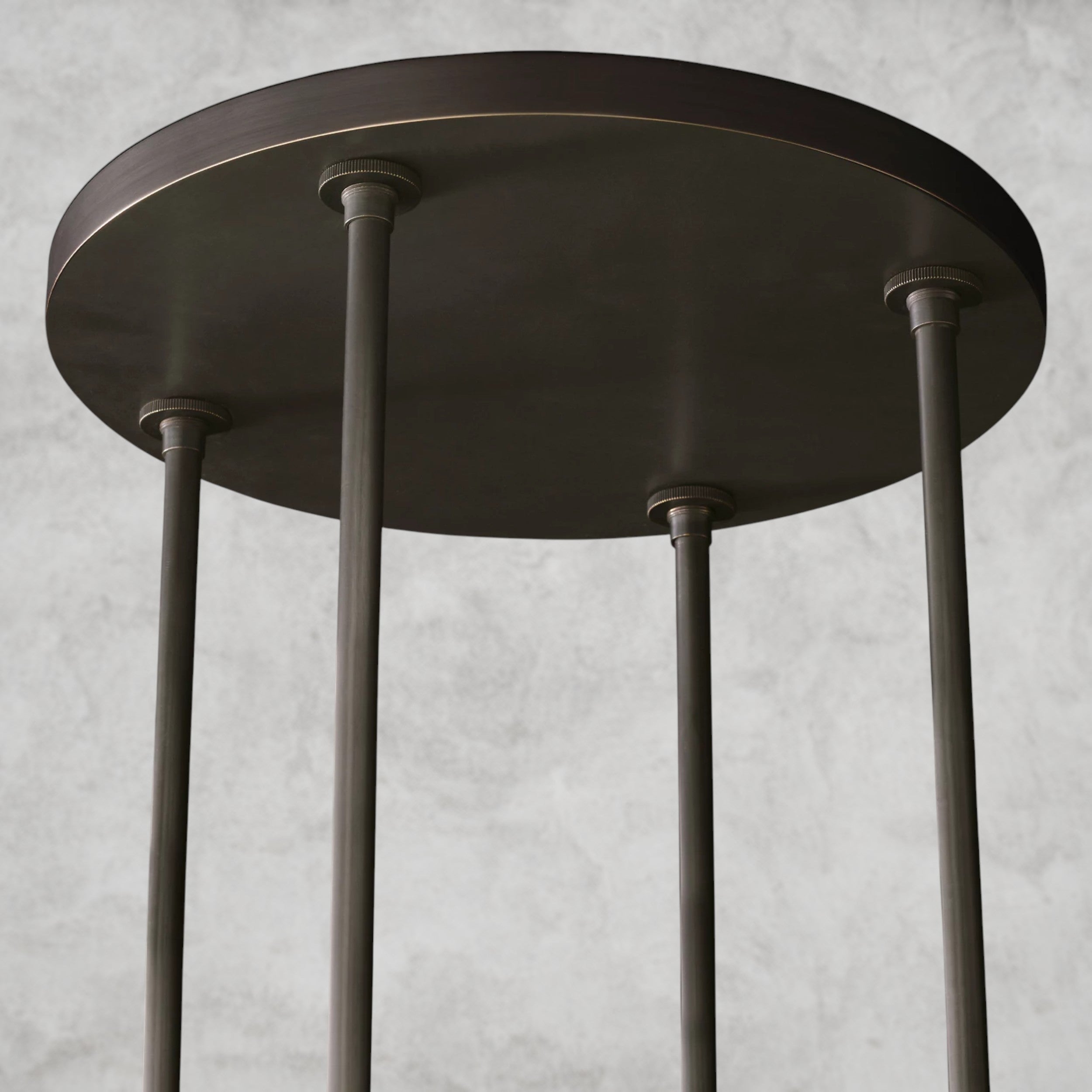 Ravelle Round Milk Glass Chandelier 36