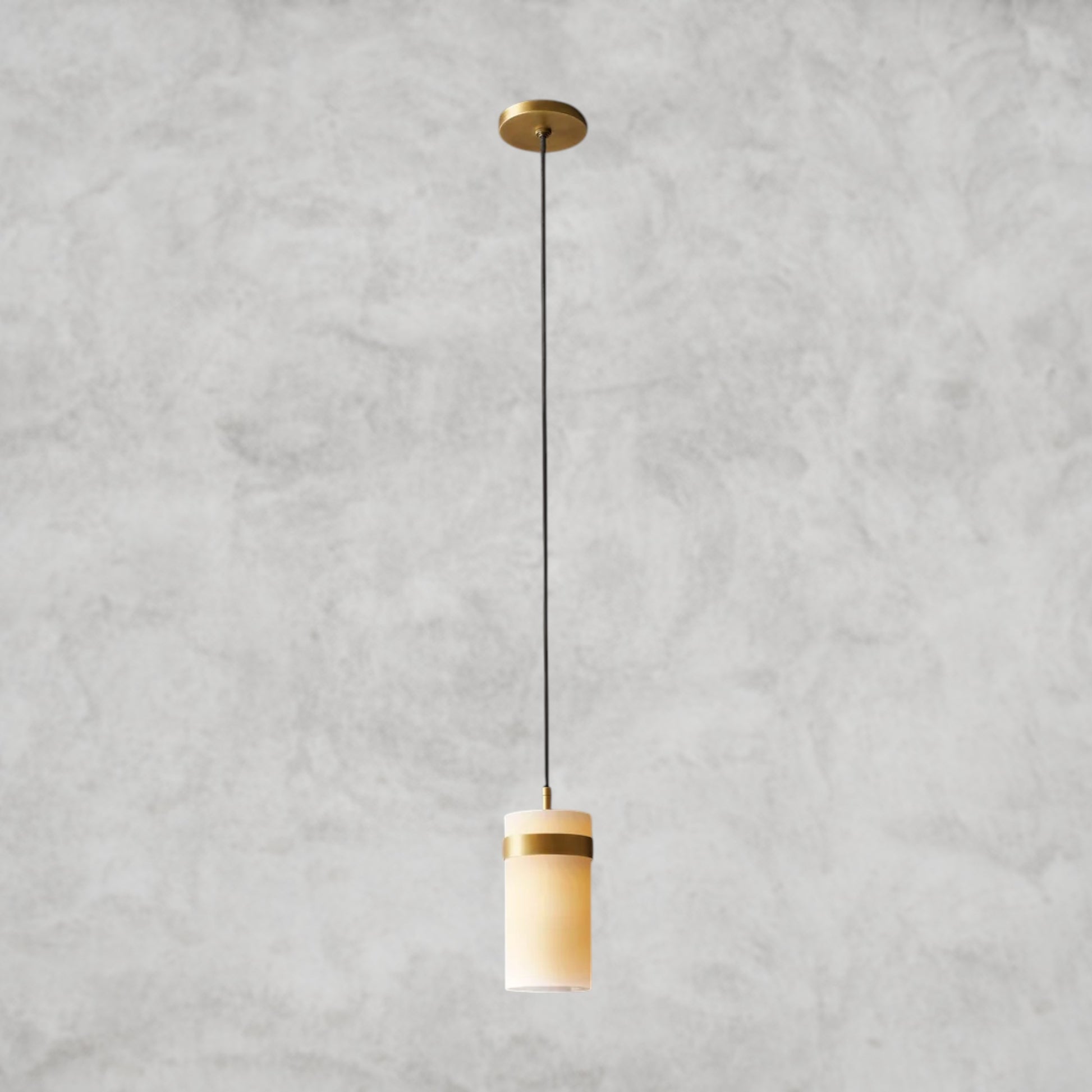 Ravelle Milk Glass Pendant 5", 8", 10", 12"