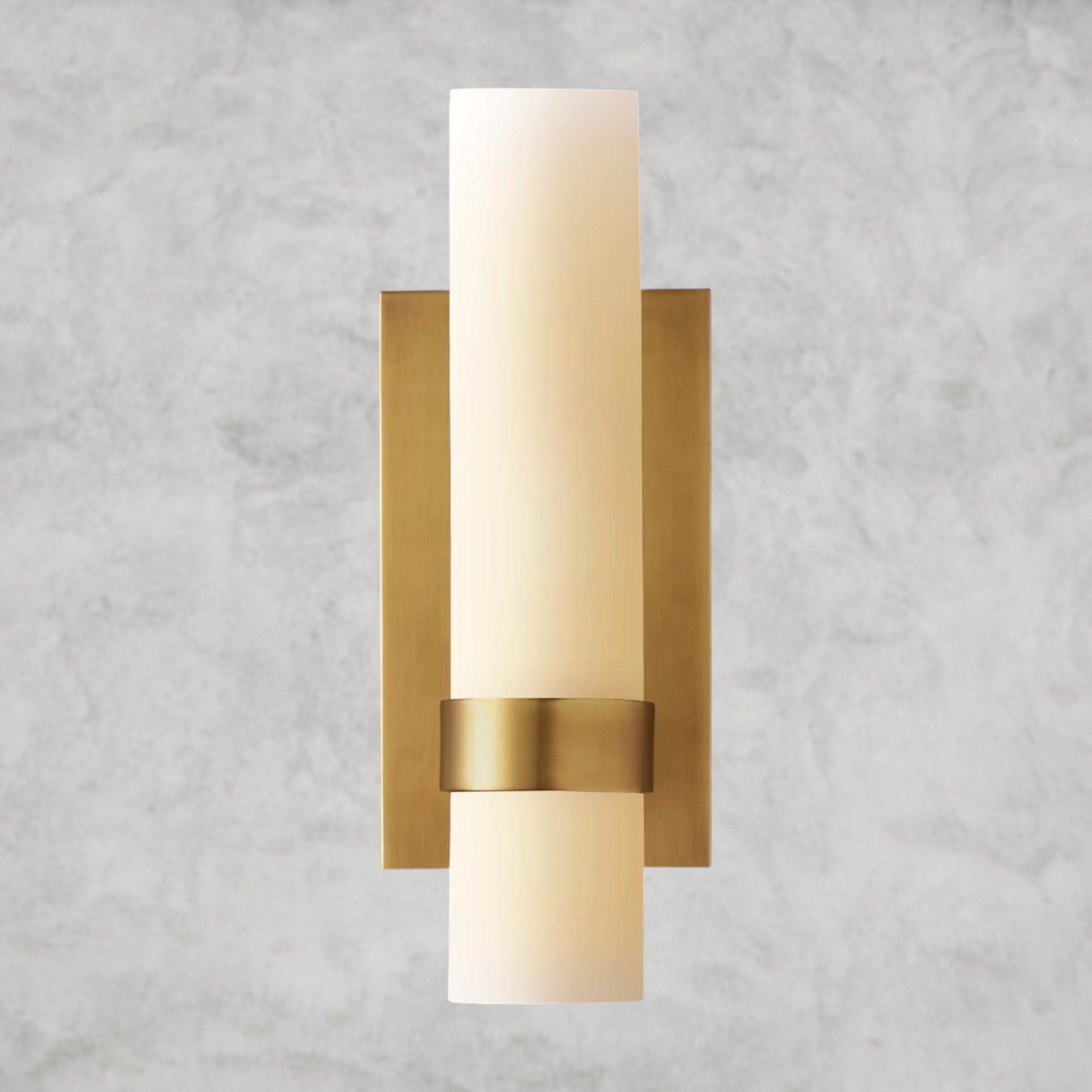Ravelle Milk Glass Sconce 12