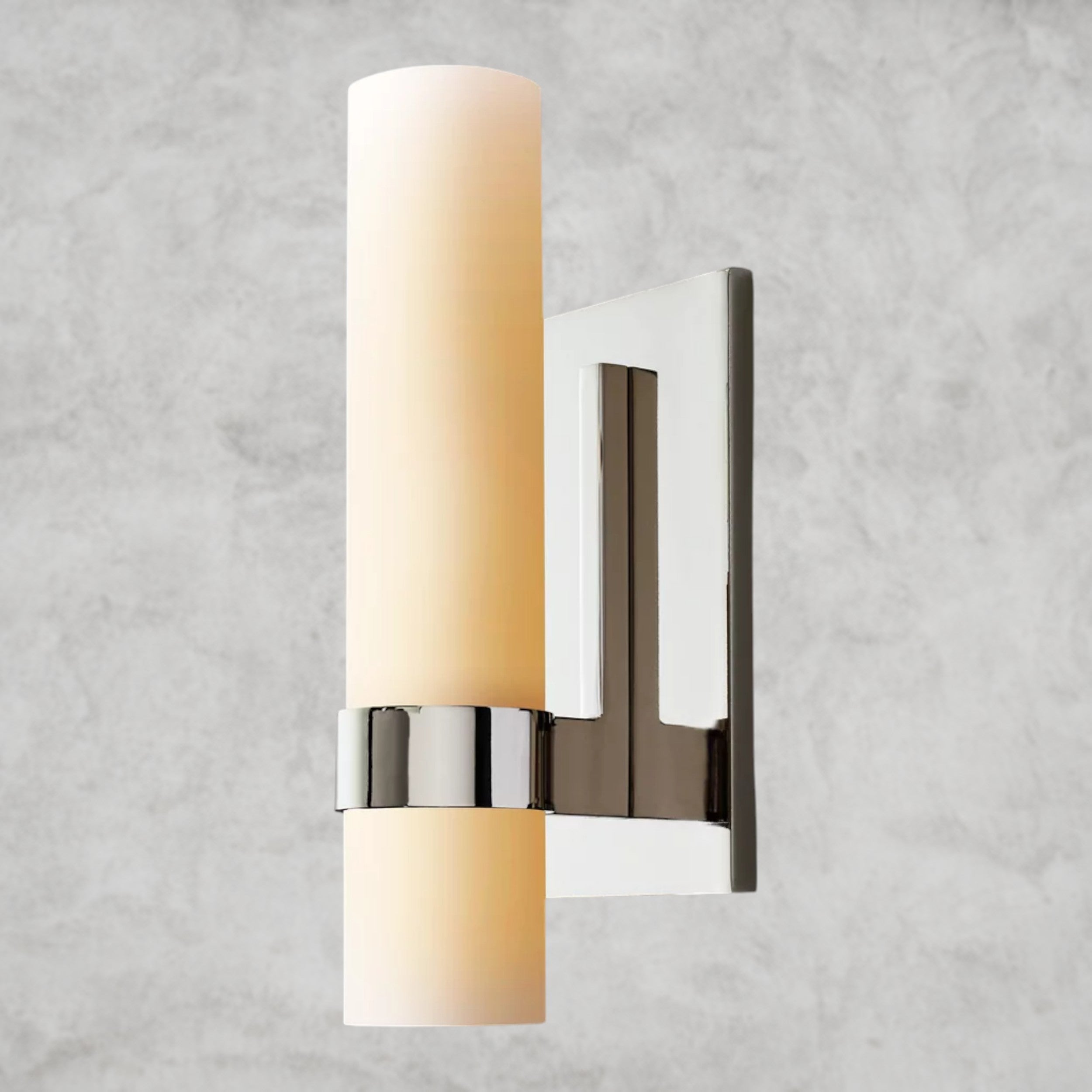 Ravelle Milk Glass Sconce 12
