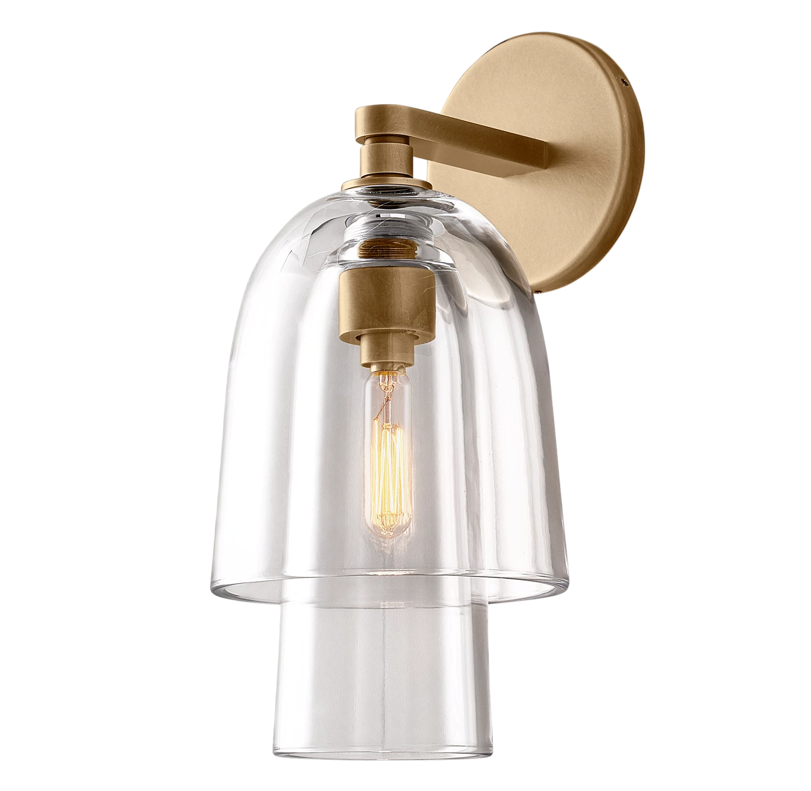 Blom Glass Flute Sconce
