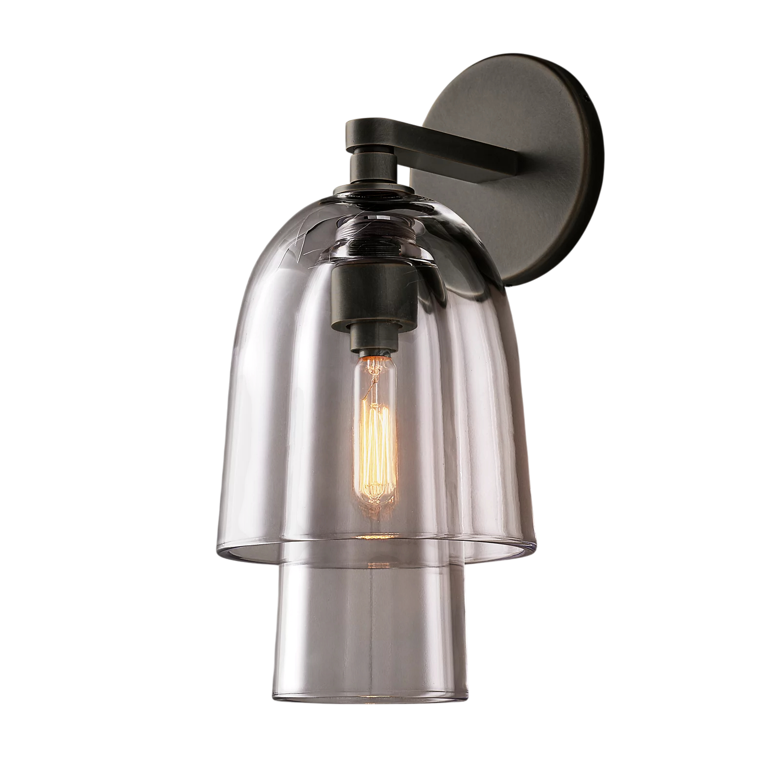 Blom Glass Flute Sconce