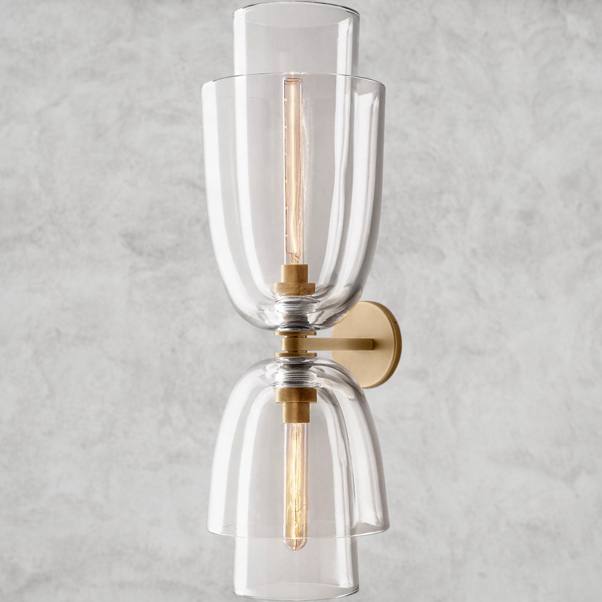 Blom Glass Cloche Grand Sconce