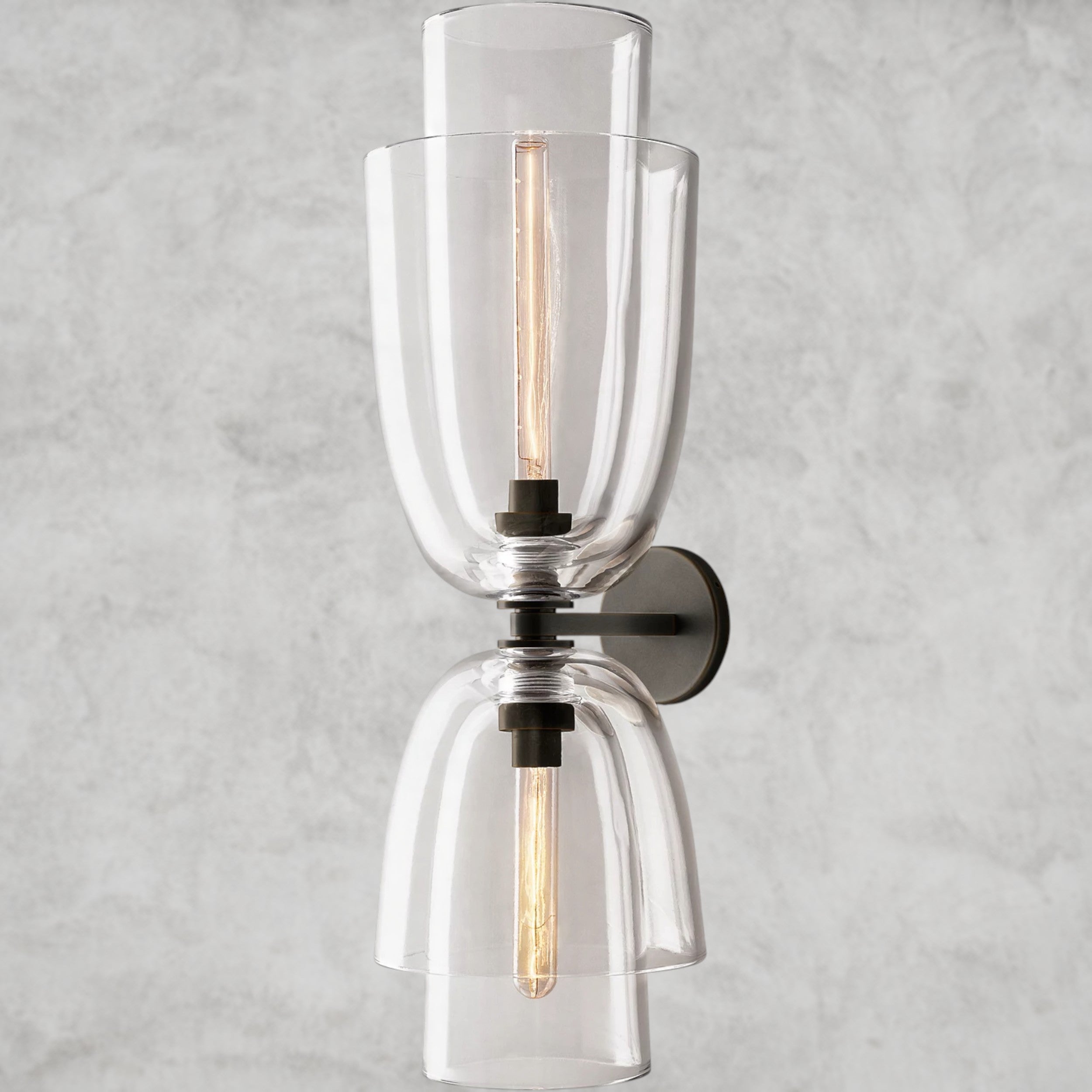 Blom Glass Cloche Grand Sconce