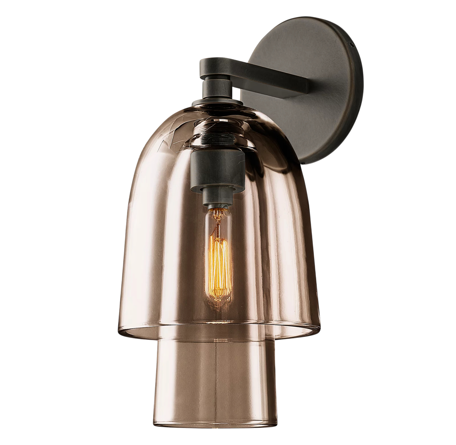 Blom Glass Flute Sconce