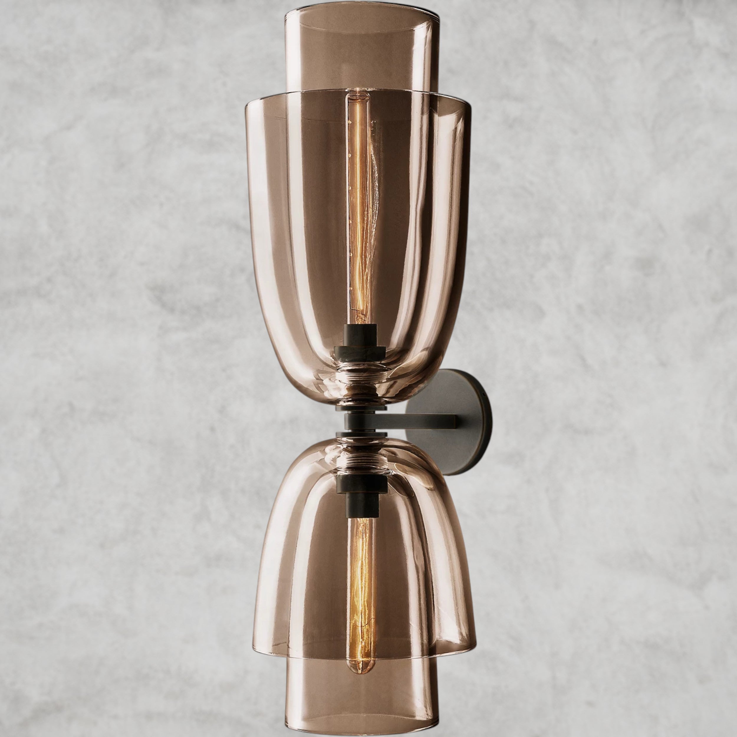 Blom Glass Cloche Grand Sconce