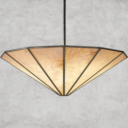 Lucette Alabaster Round Chandelier