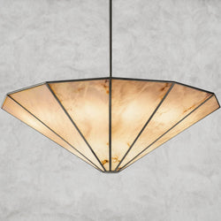 Lucette Alabaster Round Chandelier