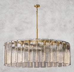 Calamette Glass Round Chandelier 36", 48", 60"