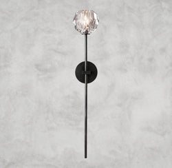 Boule de Cristal Clear Glass Grand Sconce