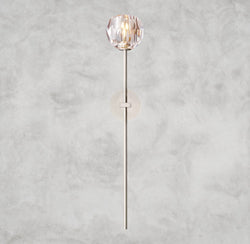 Boule de Cristal Clear Glass Grand Sconce