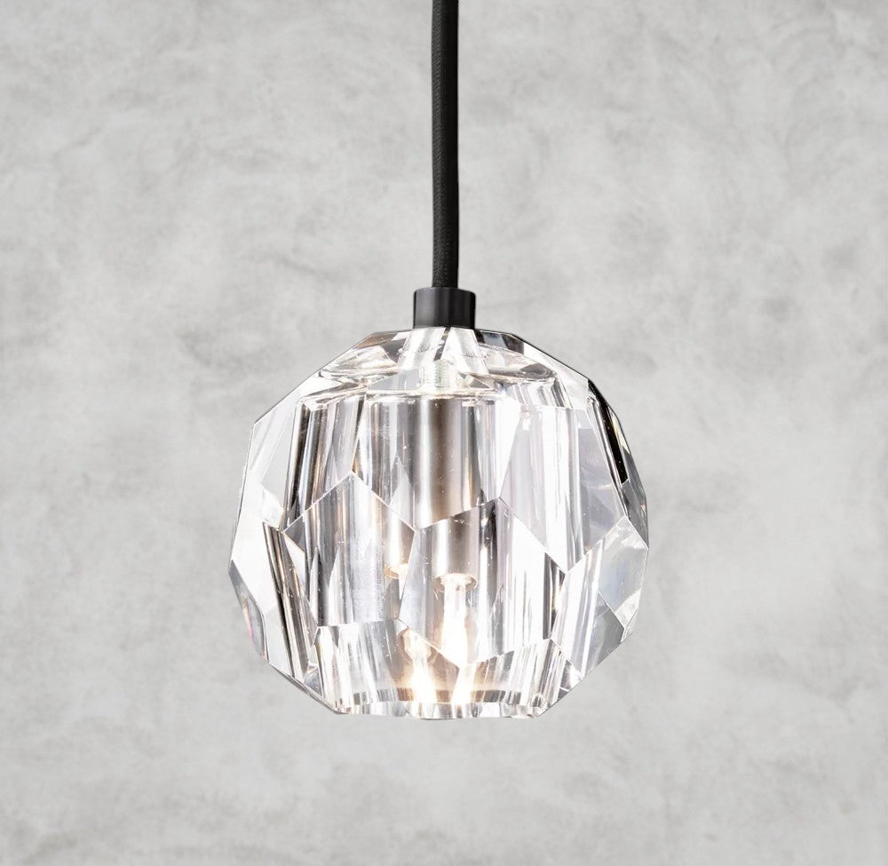 Boule De Cristal Cord Pendant
