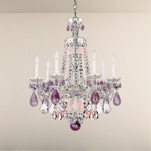 Hamilton Rock Crystal 7-Light Chandelier 24