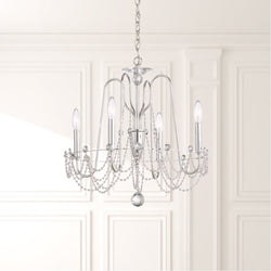Esmeralda Crystal Chandelier 21"