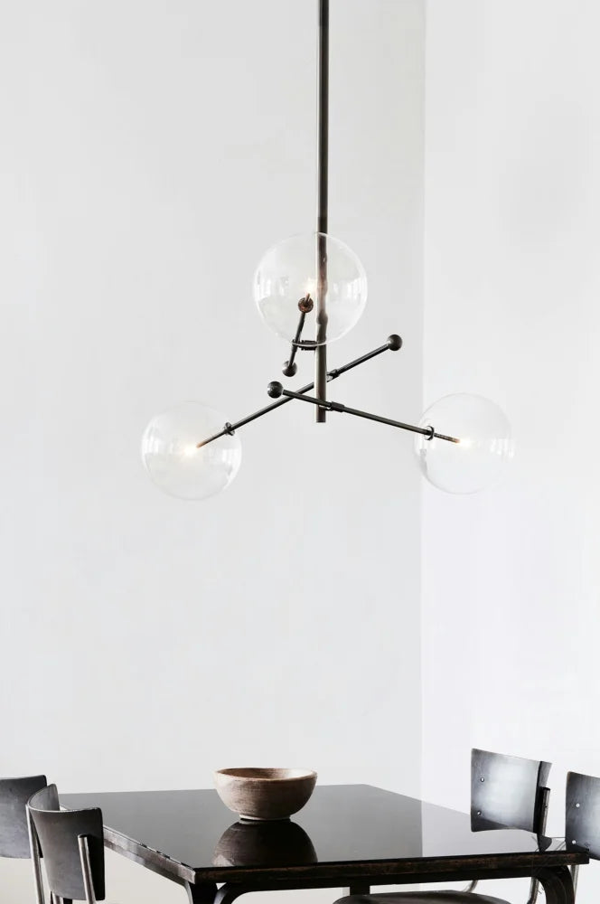 RD 15 3 Arms Chandelier