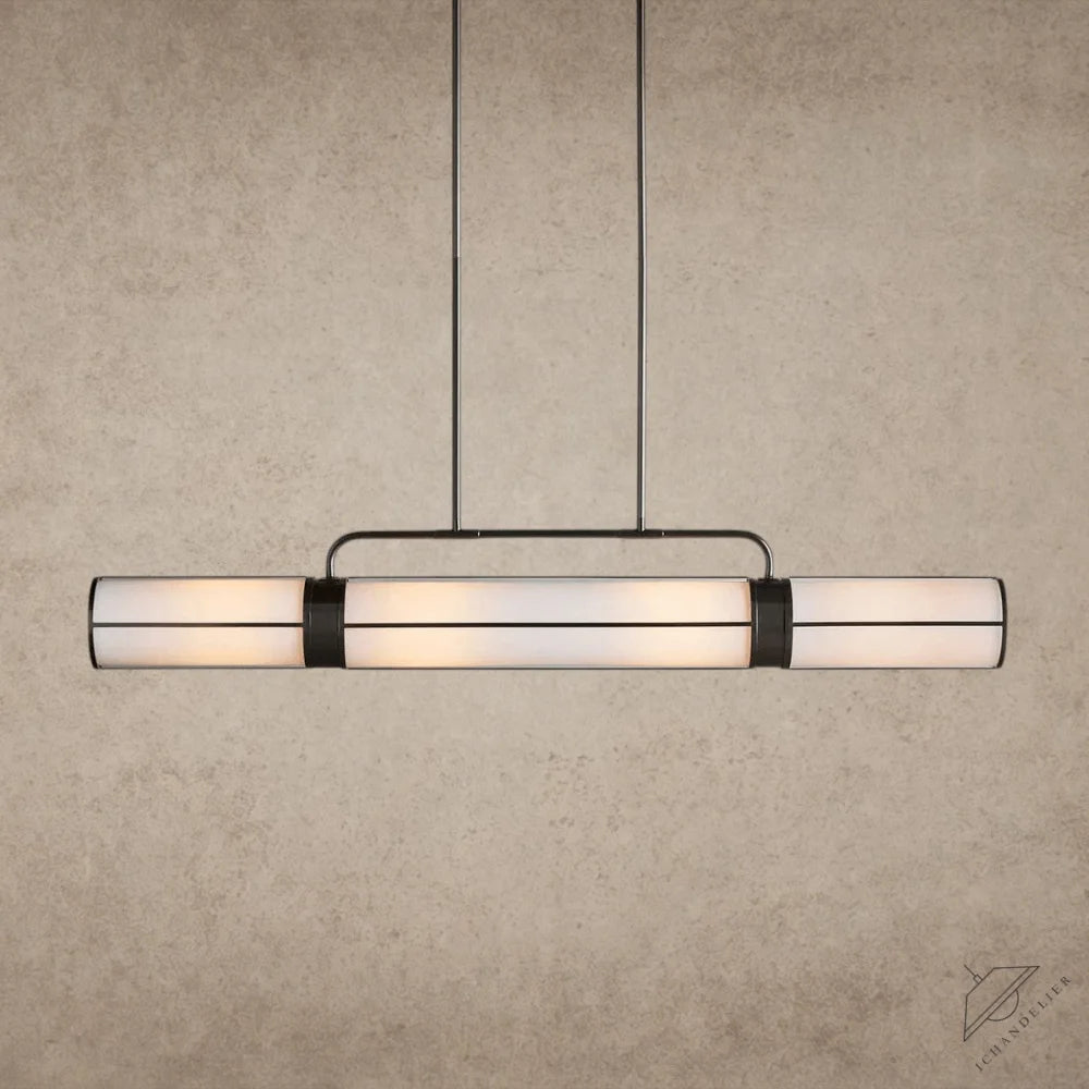 54" / Bronze Remming Linear Chandelier 54", 62", 72"