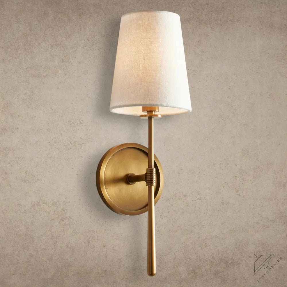Brass Rhodes Sconce