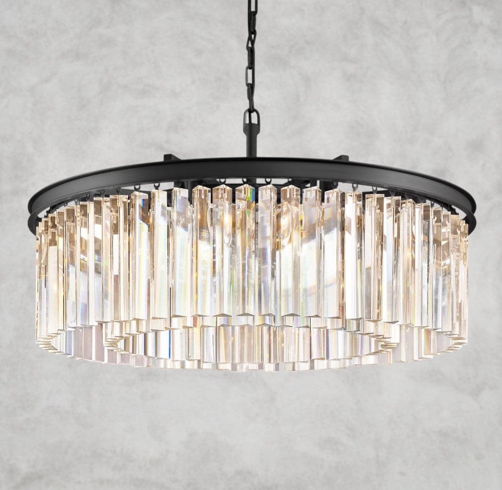 32" / Bronze Rhys Round Chandelier 32", 43"