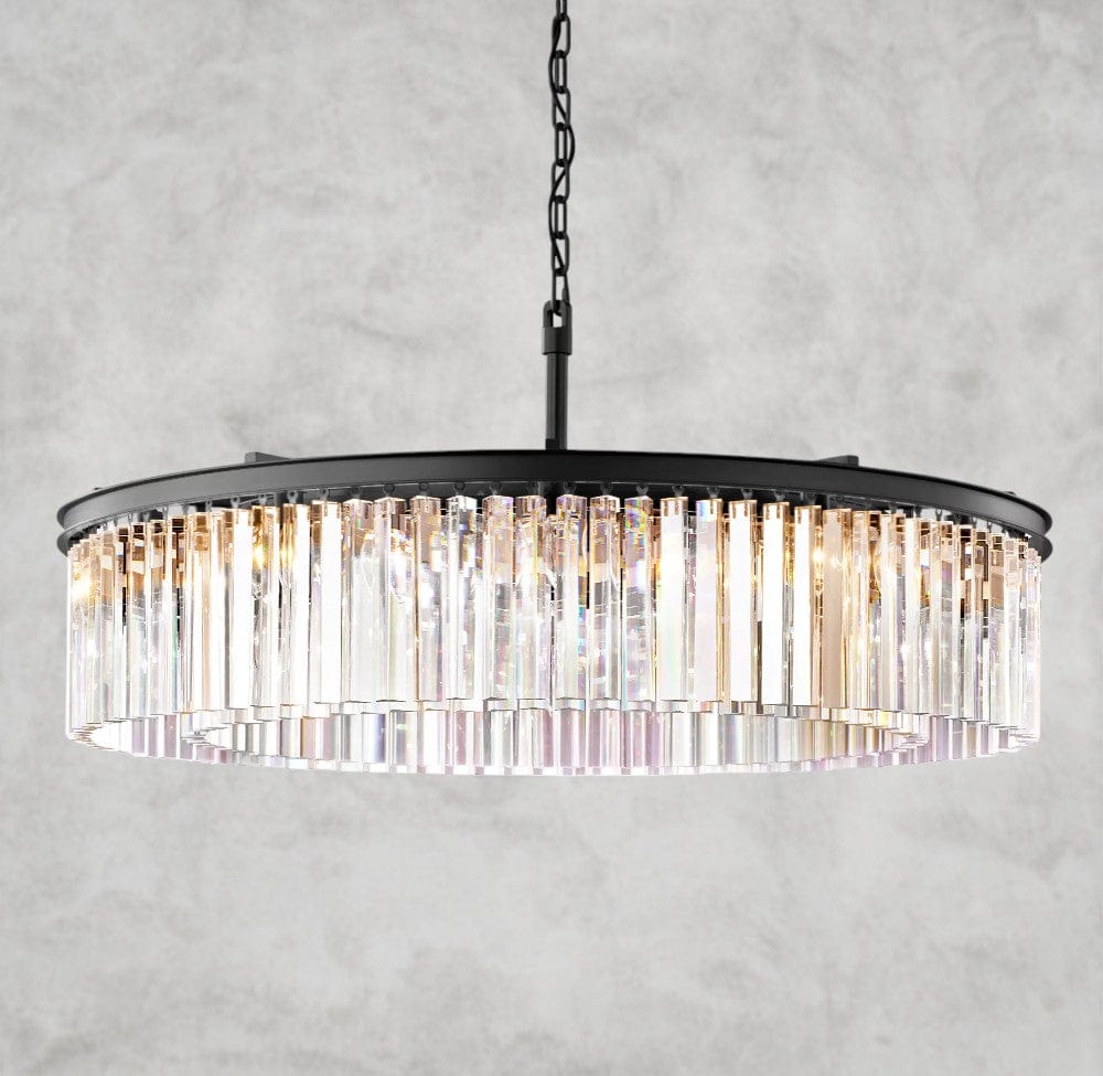 43" / Bronze Rhys Round Chandelier 32", 43"