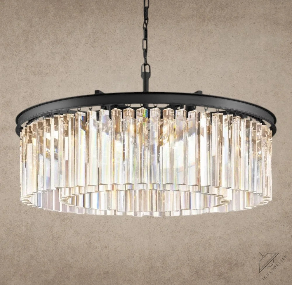 32" / Bronze Rhys Round Chandelier 32", 43"
