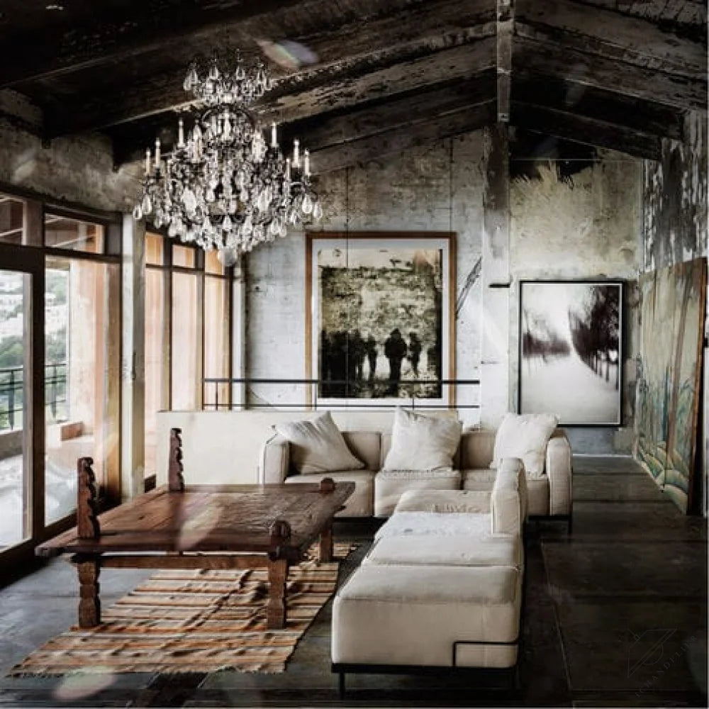 Rivendell 15 Light Crystal Chandelier 38"