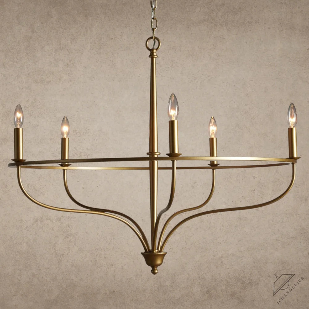 Brass Rosalind Chandelier
