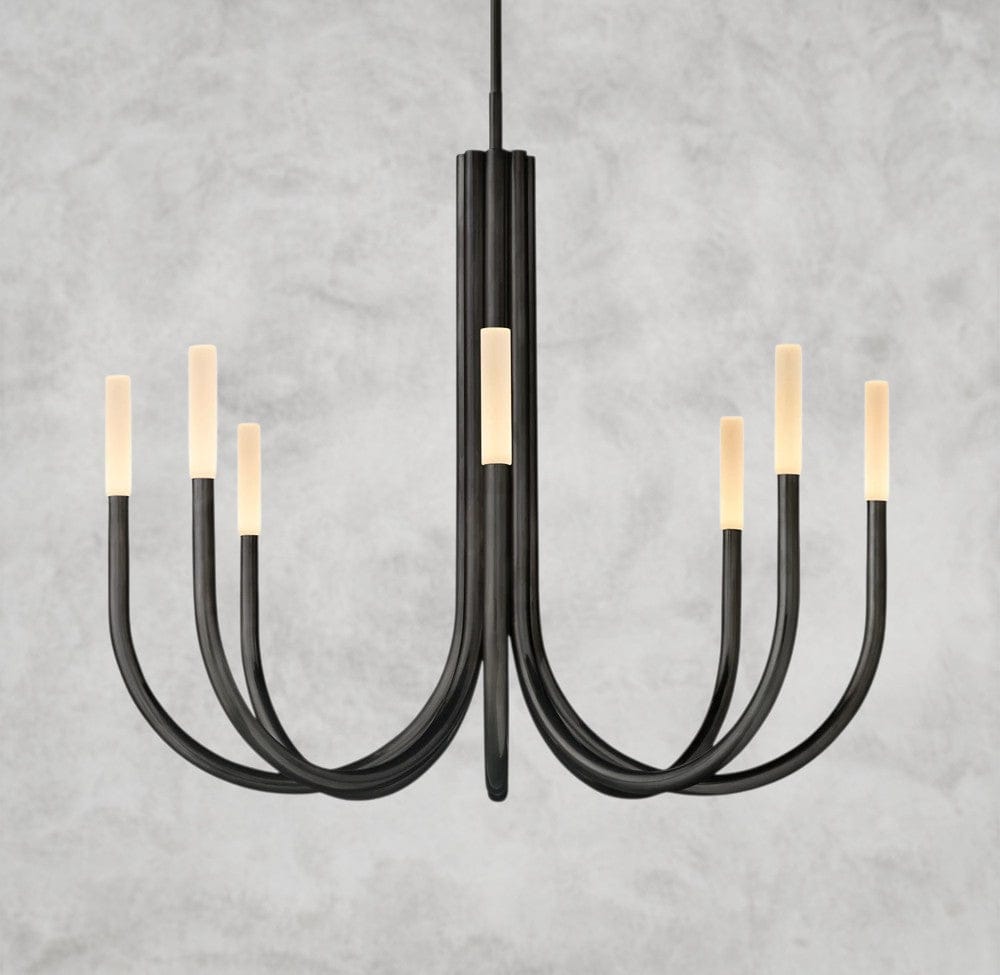 38" / Bronze Rousseau Round Chandelier 38", 50"