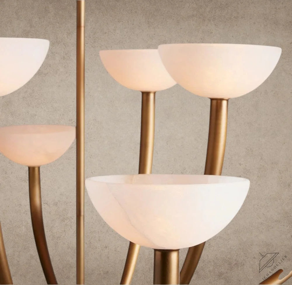 Saguaro Alabaster Chandelier 22", 42"