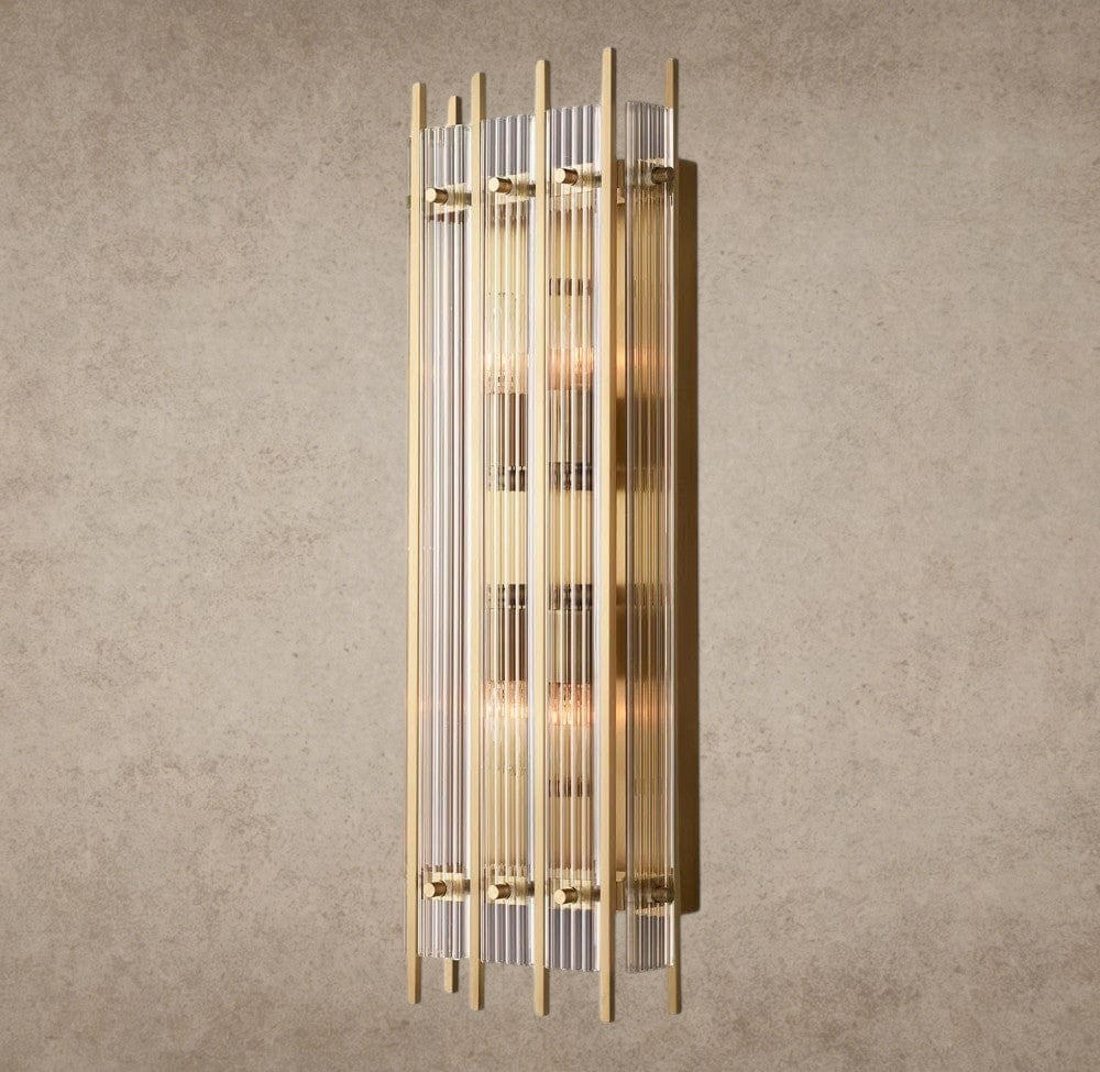 Brass San Marco Grand Rectangular Sconce