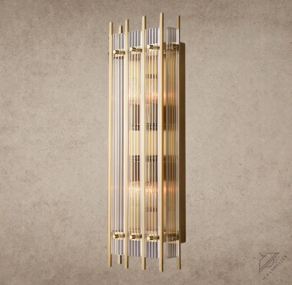 Brass San Marco Grand Rectangular Sconce