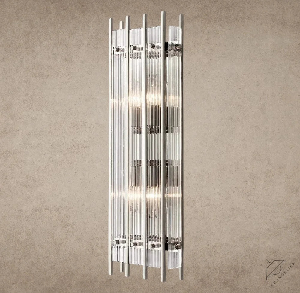Nickle San Marco Grand Rectangular Sconce