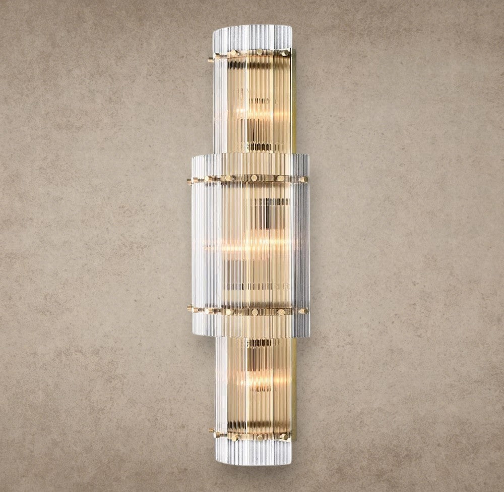 Brass San Marco Grand Round Sconce