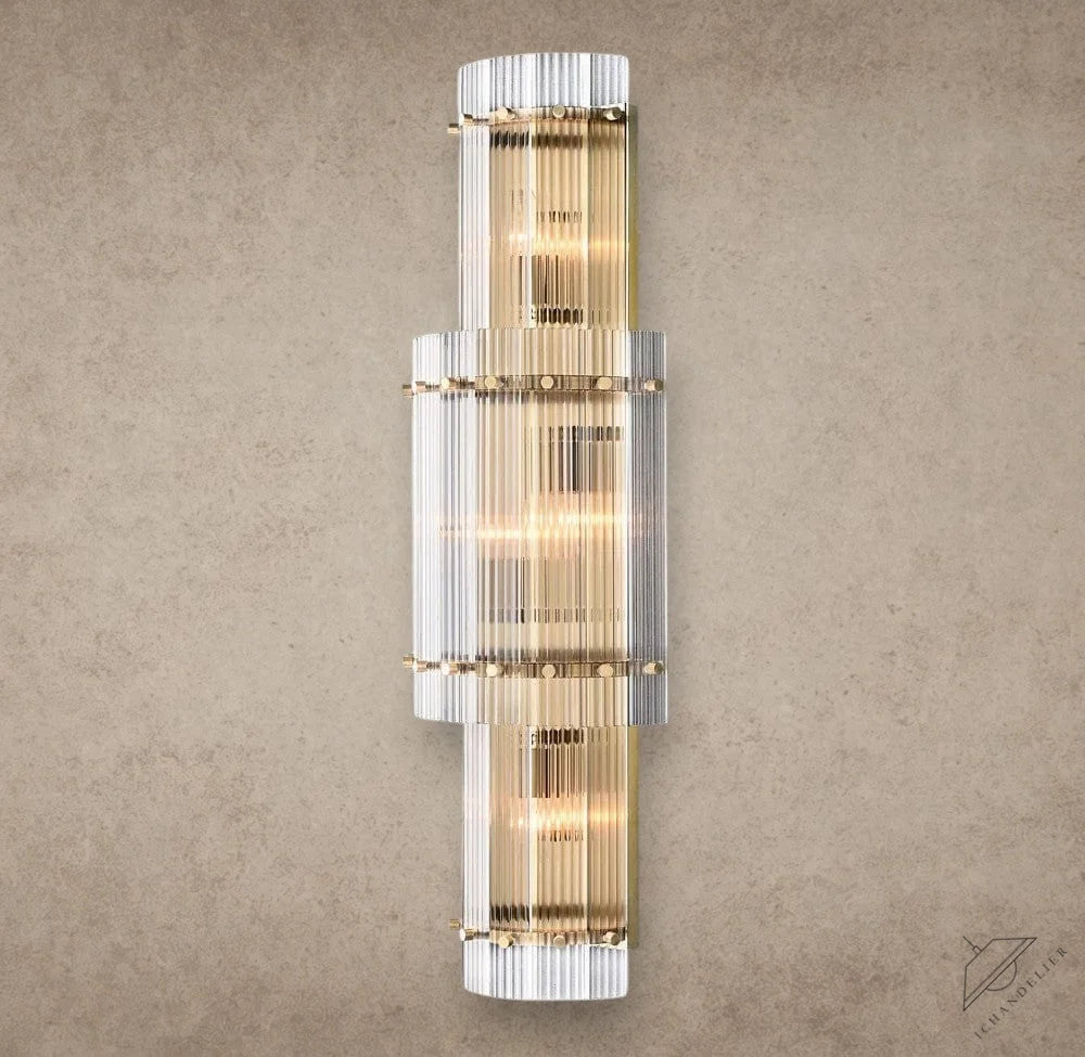 Brass San Marco Grand Round Sconce