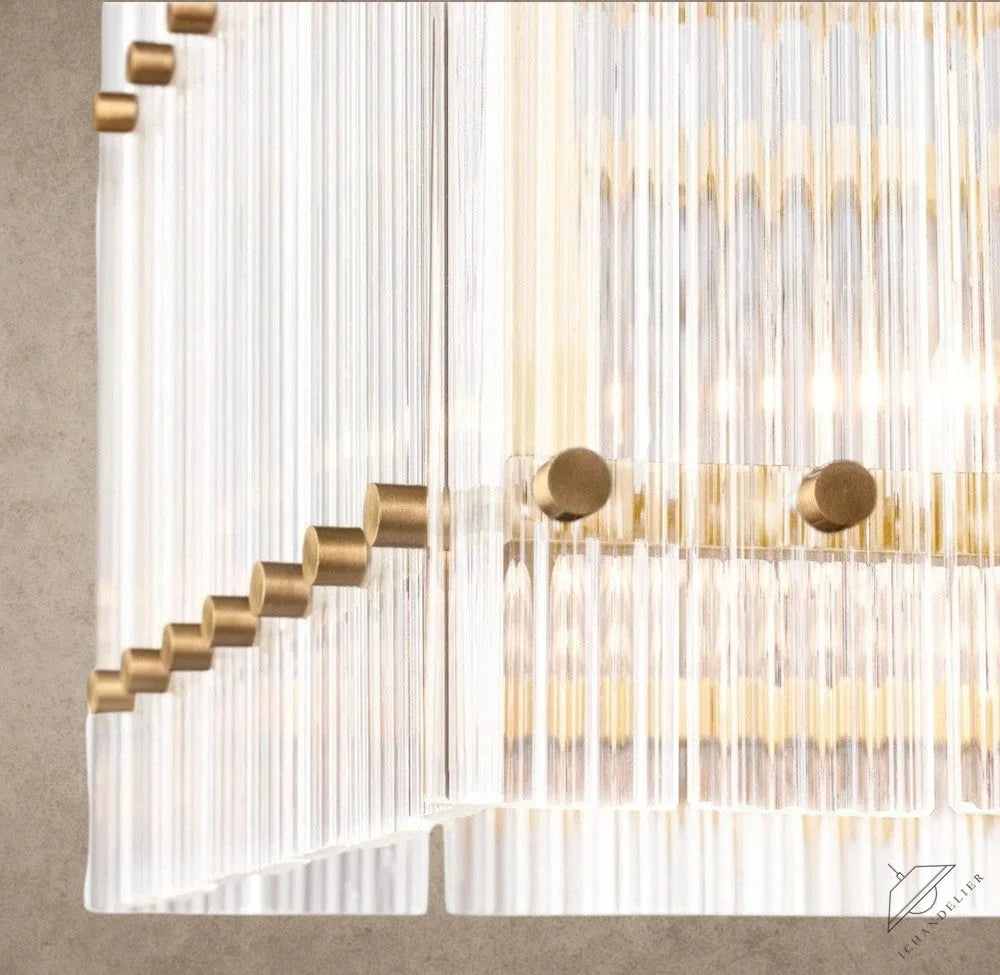 San Marco Rectangular Chandelier 54", 72"