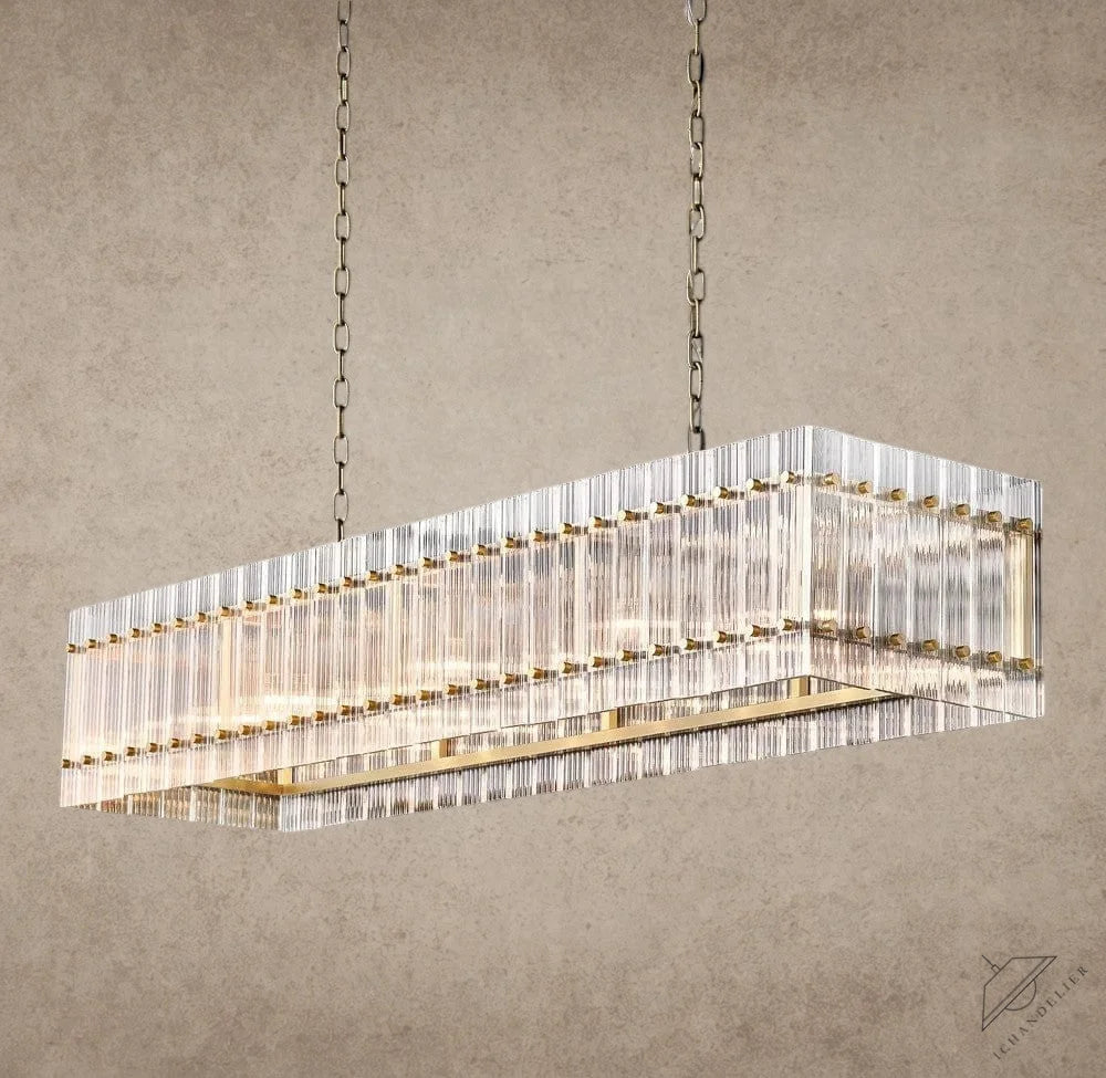 San Marco Rectangular Chandelier 54", 72"