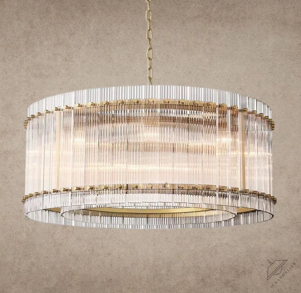 37" / Brass San Marco Round Chandelier 22", 37", 48", 60"