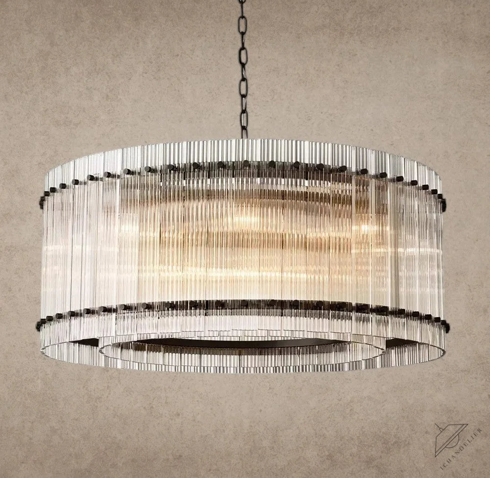 37" / Bronze San Marco Round Chandelier 22", 37", 48", 60"