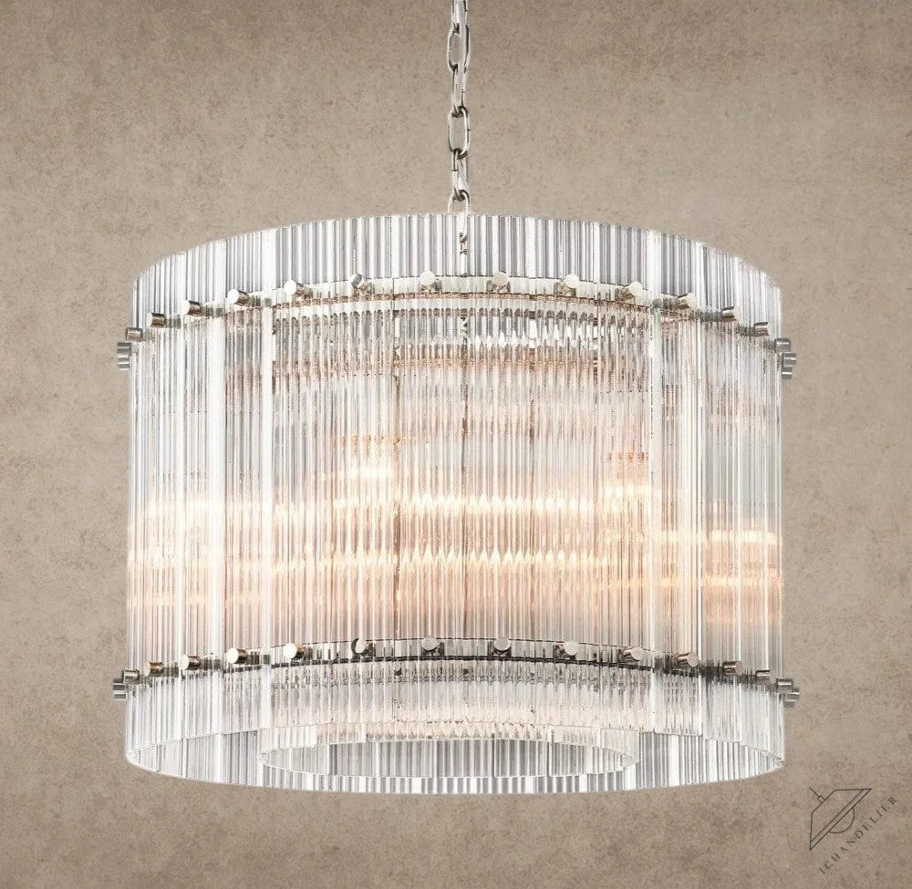 22" / Nickle San Marco Round Chandelier 22", 37", 48", 60"
