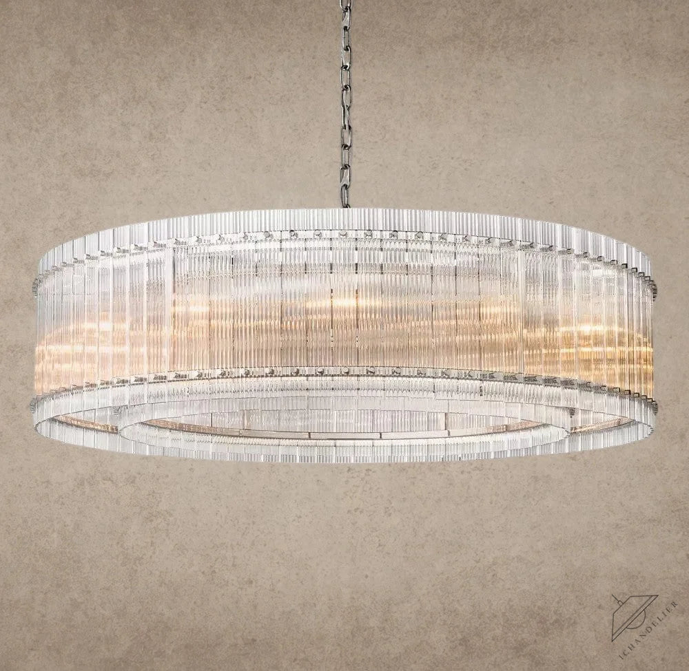 60" / Nickle San Marco Round Chandelier 22", 37", 48", 60"