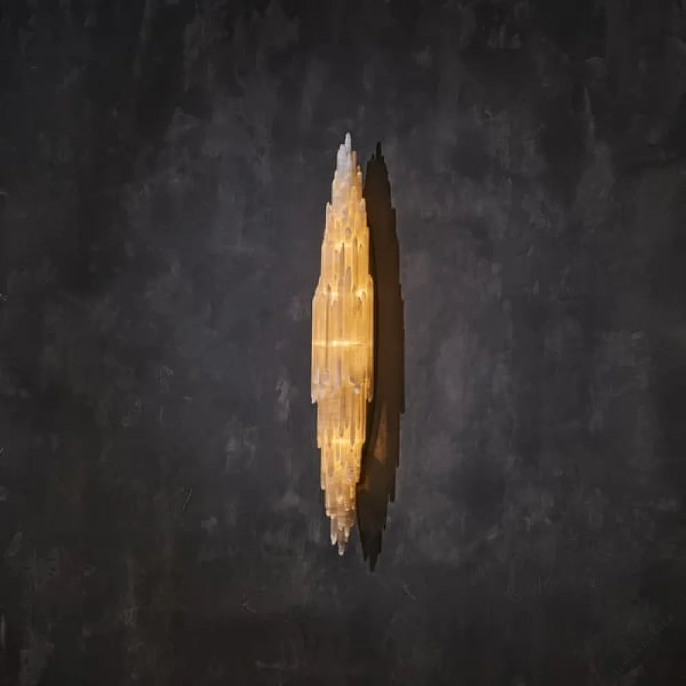 Selenite Sconce