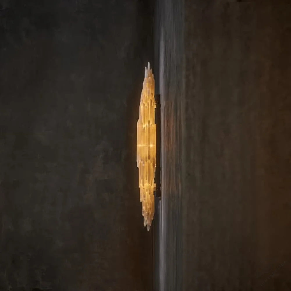Selenite Sconce