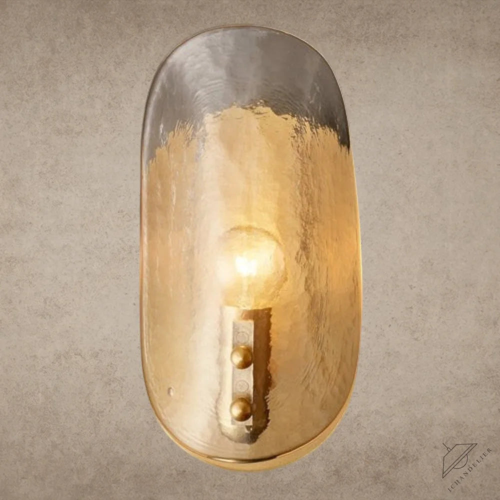 Shell Smoke Glass Sconce