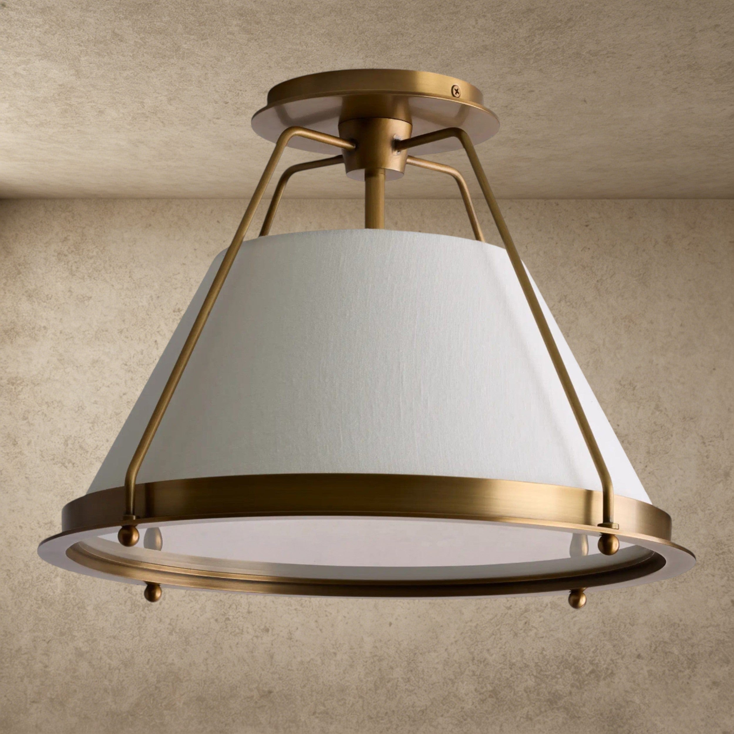 Shelton Flush Mount 15", 21"