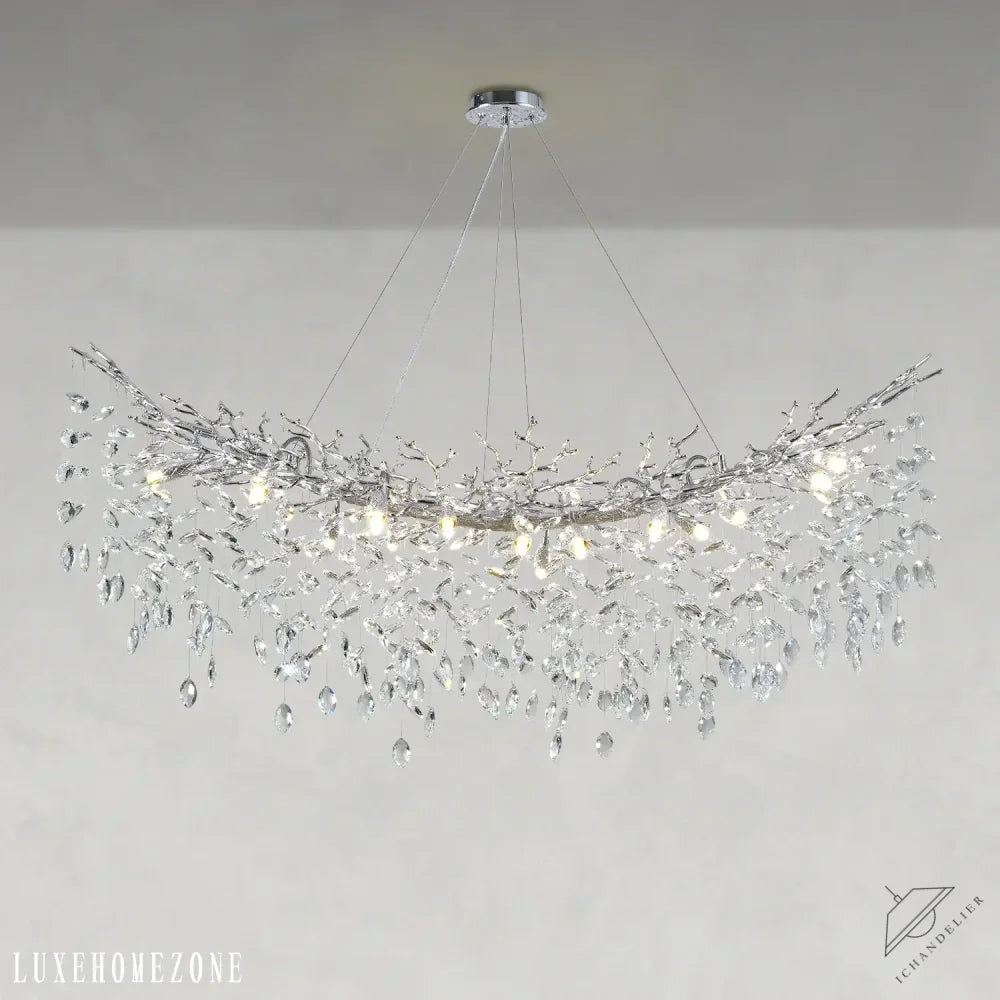 Solara Rectangular Tree Branch Chandelier 55 inch 72 inch Tree Branch