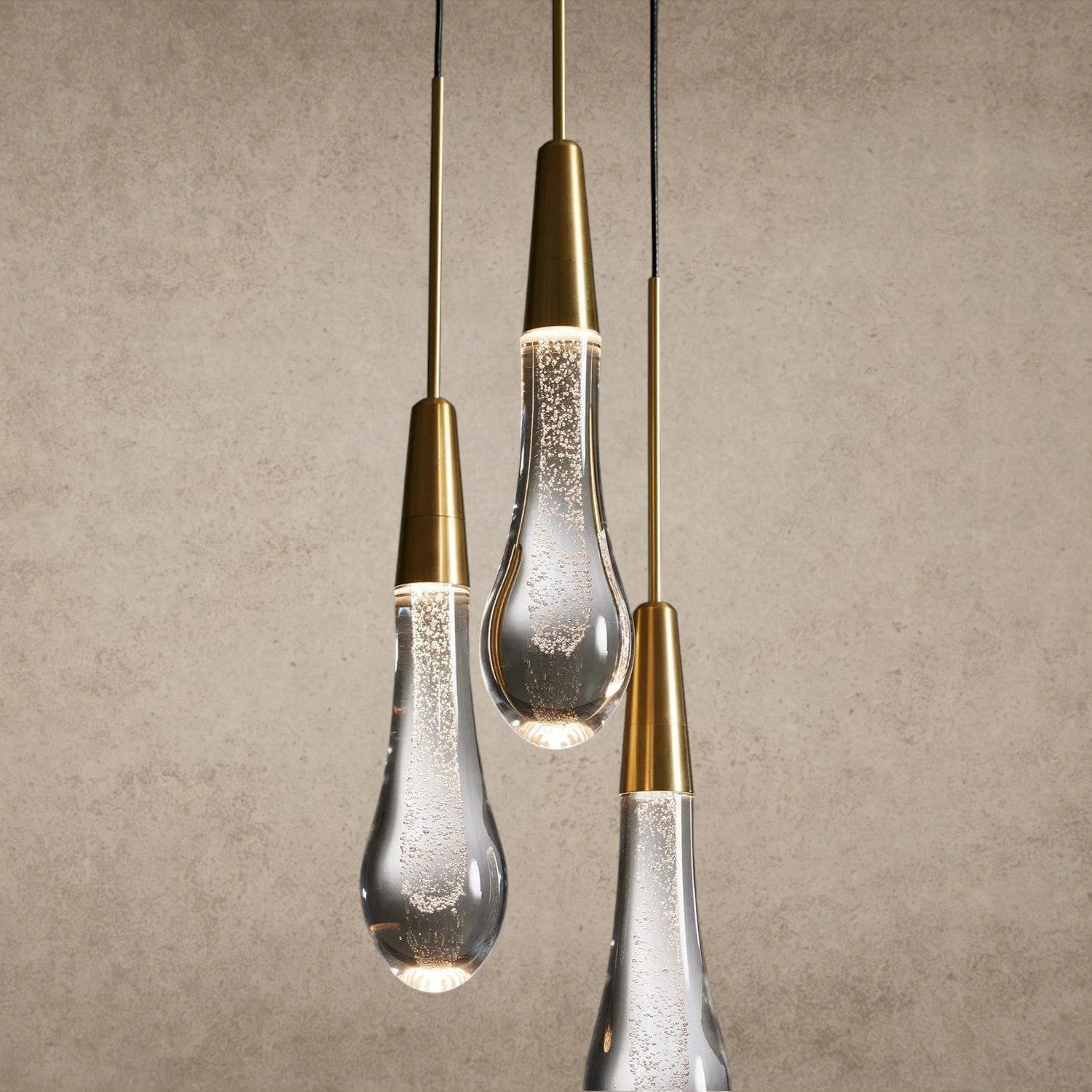 Soltaire Cluster Pendant