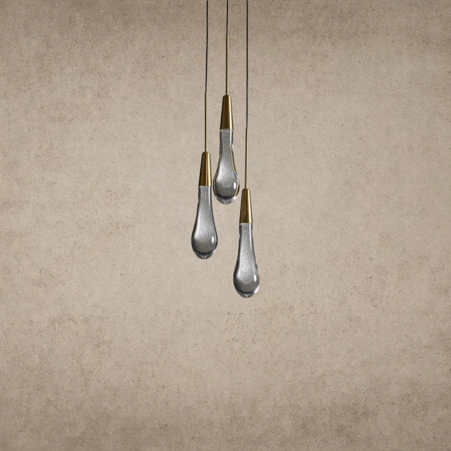 Soltaire Cluster Pendant