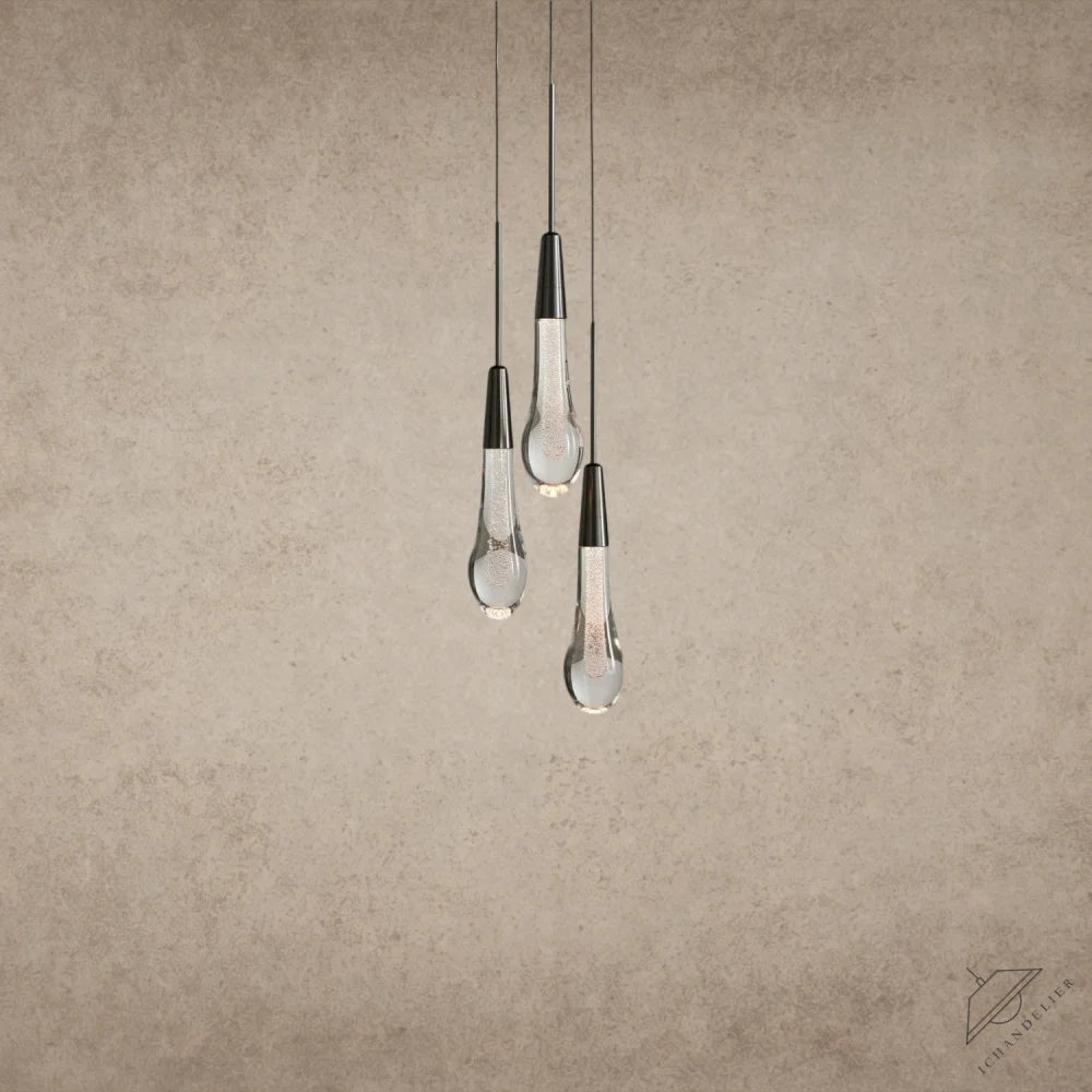 Bronze Soltaire Cluster Pendant